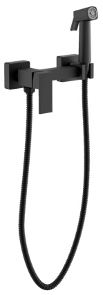 Гигиенический душ BELZ B806 B55806-7 со смесителем, черный, 1 режим