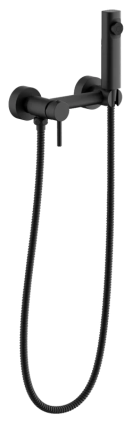 Гигиенический душ BELZ B803 B55803-7 со смесителем, черный, 1 режим