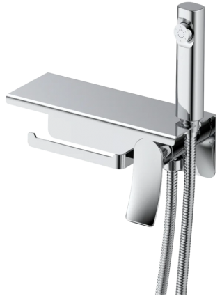 Гигиенический душ Haiba HB55553 со смесителем, хром, 1 режим