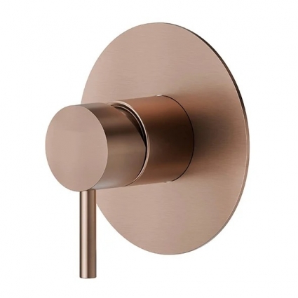 Встраиваемый смеситель для душа и ванны Newform X-Steel 316 69675EX.59.067 copper bronze однорычажный, бронза