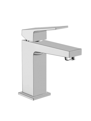 Смеситель для раковины VitrA Minimax Square A43720EXP хром однорычажный, длина излива 11.8 см