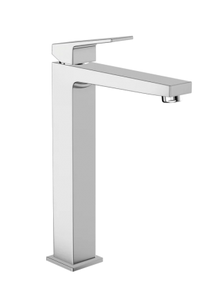 Смеситель для раковины VitrA Minimax Square A43724EXP хром однорычажный, длина излива 17.5 см
