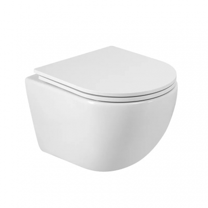 Унитаз подвесной Cezares Relax CZR-38088-49-TH-TOR/SC белый, 36.5x49 см