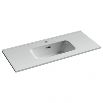 Раковина накладная Ceramica Nova Compact 910x395x170, белый, CN7030