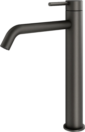Смеситель для раковины Plumberia Selection Ixo XO0052GR матовый графит однорычажный, серый