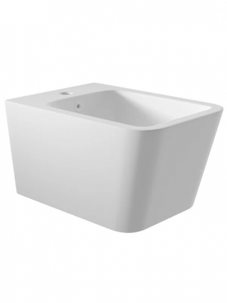 Биде подвесное Aqueduto Macio MAC0320 матовое белое 37x52.5 см