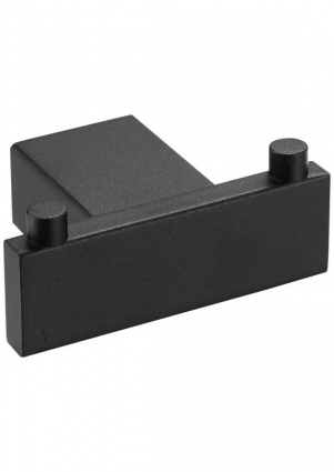 Крючок Mediclinics Harmonia AI2418B двойной, black finish в современном стиле