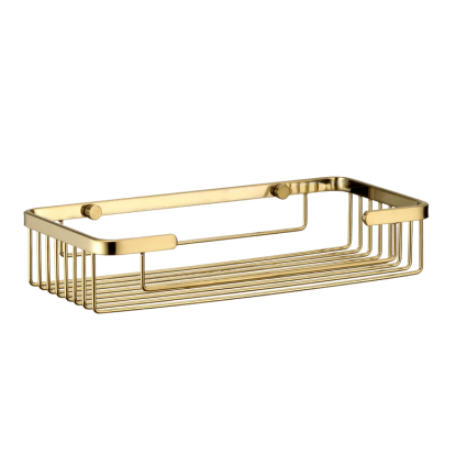 Полка Wasserkraft Aisch 722BG brushed gold золото, подвесная