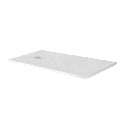 Поддон для душа BelBagno Uno TRAY-MR-UNO-AH-140/80-35-W-BO 140х80, белый, с сифоном, прямоугольный, низкий