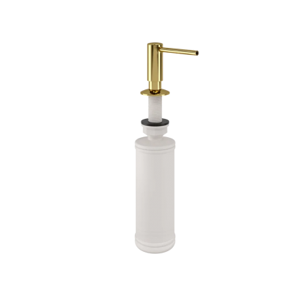 Дозатор для кухонной мойки Wasserkraft Sauer 75991 глянцевое золото