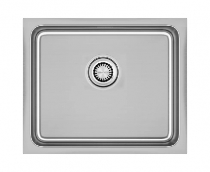 Мойка кухонная Paulmark Vista PM305444-BS брашированная нержавеющая сталь прямоугольная