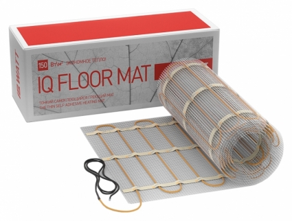 Теплый пол IQ Watt Floor mat 4,5, двужильный, мощность 675 Вт