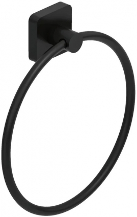 Полотенцедержатель Kludi Vela S 2597839 черный матовый подвесной, поворотный
