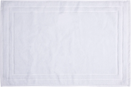Коврик Wasserkraft Main BM-4701 45х65 см, white в современном стиле
