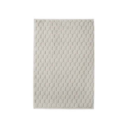 Коврик Fora Honey FOR-HONEY-5080-GREY 50х80, жемчужно-серый в современном стиле