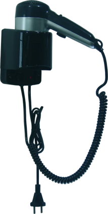 Фен для волос Mediclinics SC0020CS черный механический, мощность 1240 Вт