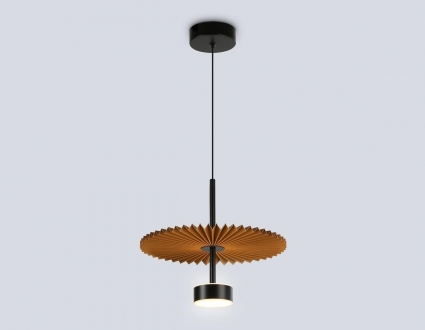 Люстра Ambrella Light HIGH LIGHT LH72607 в стиле модерн, цвет коричневый
