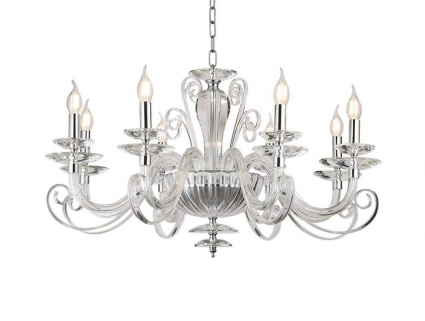 Люстра NEWPORT 8578/C chrome цвет прозрачный, мощность 320 Вт