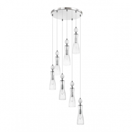 Люстра Lumion EMILY 8268/7A цвет прозрачный, мощность 280 Вт