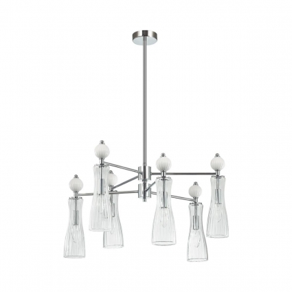 Люстра Lumion EMILY 8268/6 цвет прозрачный, мощность 240 Вт