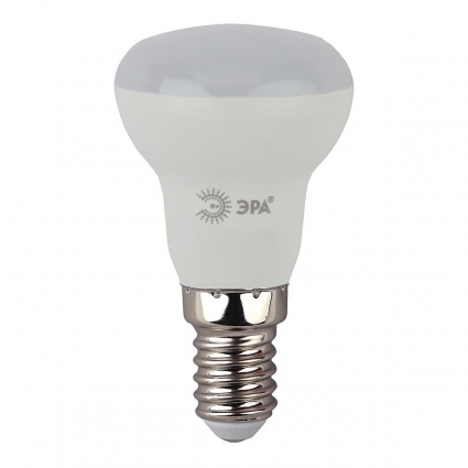 Лампа светодиодная ЭРА E14 4W 2700K матовая LED R39-4W-827-E14 Б0017225 цвет белый