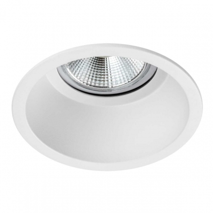 Светильник встраиваемый MR16/GU10 max 1x12Вт Levigo Base Lightstar 010056 в стиле Хай-тек, цвет белый