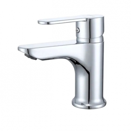 Смеситель для раковины ProHanss P64.10 хром однорычажный, длина излива 9.8 см