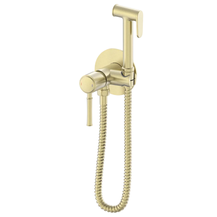 Гигиенический душ Wonzon & Woghand Tor WW-88829073-BG С ВНУТРЕННЕЙ ЧАСТЬЮ, брашированное золото, штанга 18.9 см, шланг 120 см
