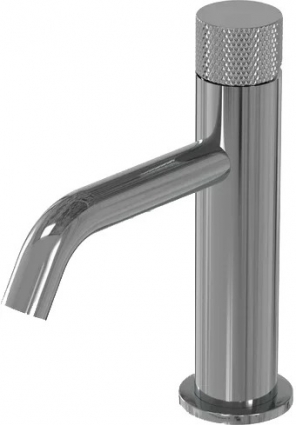 Смеситель для раковины Milleau Tissage ML0321KLS-CR хром однорычажный, длина излива 12.25 см