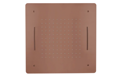 Верхний душ Boheme 428-BRB brushed bronze бронза, штанга 0.75 см