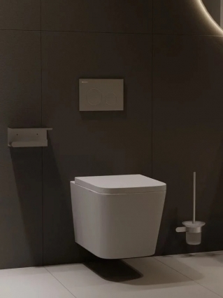 Унитаз подвесной Knotlor WC50WG, белый, 35.5x50.5 см