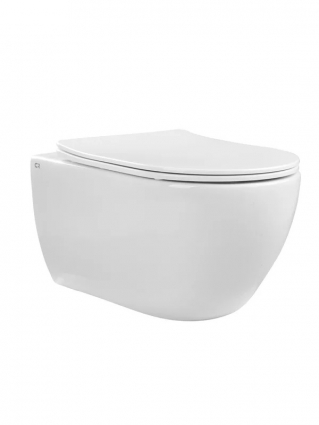 Унитаз подвесной CHARUS Skandenborg EWC700-125W белый, 36x55 см