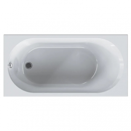 Акриловая ванна Am.Pm X-Joy W94A-140-070W-A без опоры 140x70 см, пристенная, белая, прямоугольная, объем 134 л.