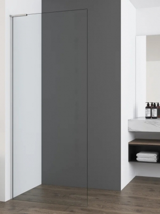 Душевая перегородка Vincea Walk-in HA VSW-7HA900CL 90x200 см, профиль глянцевый хром, стекло прозрачное в современном стиле