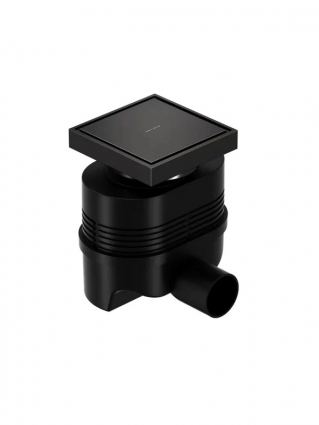 Душевой трап Allen Brau Priority 9.50026.MG 10x10, в пол, с сифоном, выпуск боковой
