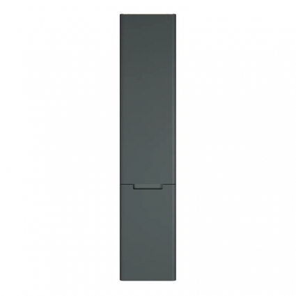 Шкаф-пенал для ванной Creto Bravo 35 R gray подвесной, матовый