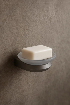 Мыльница Knotlor SD103GM стеклянная