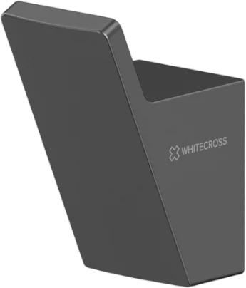 Крючок WHITECROSS Cubo CU2415GM оружейная сталь в современном стиле