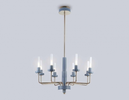 Люстра Ambrella Light HIGH LIGHT LH53126 в стиле модерн, цвет белый