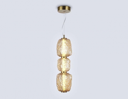 Люстра Ambrella Light HIGH LIGHT LH30102 в стиле модерн, цвет коричневый