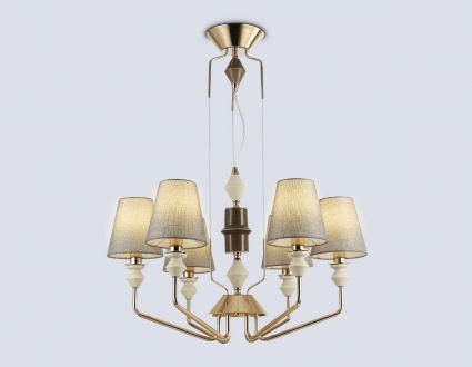 Люстра Ambrella Light HIGH LIGHT LH75401 цвет серый, мощность 240 Вт