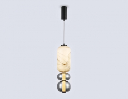 Люстра Ambrella Light HIGH LIGHT LH11033 в стиле модерн, цвет серый