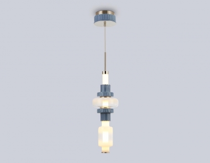 Люстра Ambrella Light HIGH LIGHT LH53121 в стиле модерн, цвет белый