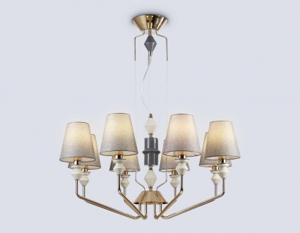 Люстра Ambrella Light HIGH LIGHT LH75403 цвет серый, мощность 320 Вт
