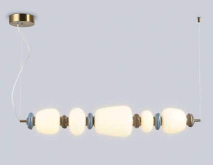 Люстра Ambrella Light HIGH LIGHT LH53176 в стиле модерн, цвет белый