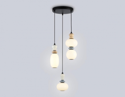 Люстра Ambrella Light HIGH LIGHT LH53143 в стиле модерн, цвет белый