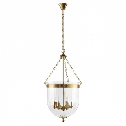 Подвесной светильник Loft It Incense 10455/6 AB в стиле арт-деко, цвет прозрачный