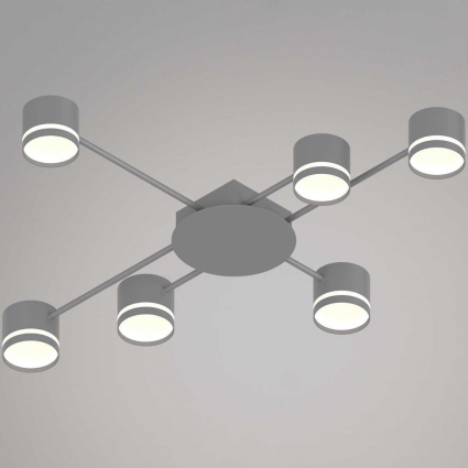 Люстра Reluce 56730-0.3-06 GX53 GREY цвет белый, мощность 90 Вт