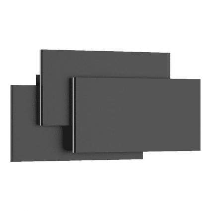 Настенный светодиодный светильник DesignLed GW Shade GW-6809-12-BL-WW 003016 в стиле Хай-тек, цвет черный