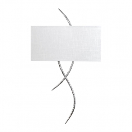 Настенный светильник Loft It Romance 10457 Silver в стиле арт-деко, цвет белый